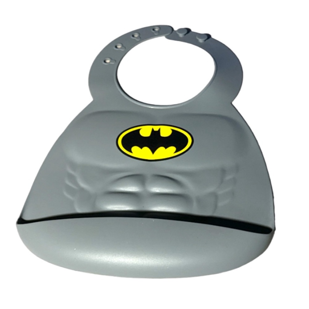 BUMKINS DC Comics Batman Silicone Muscle Bib
